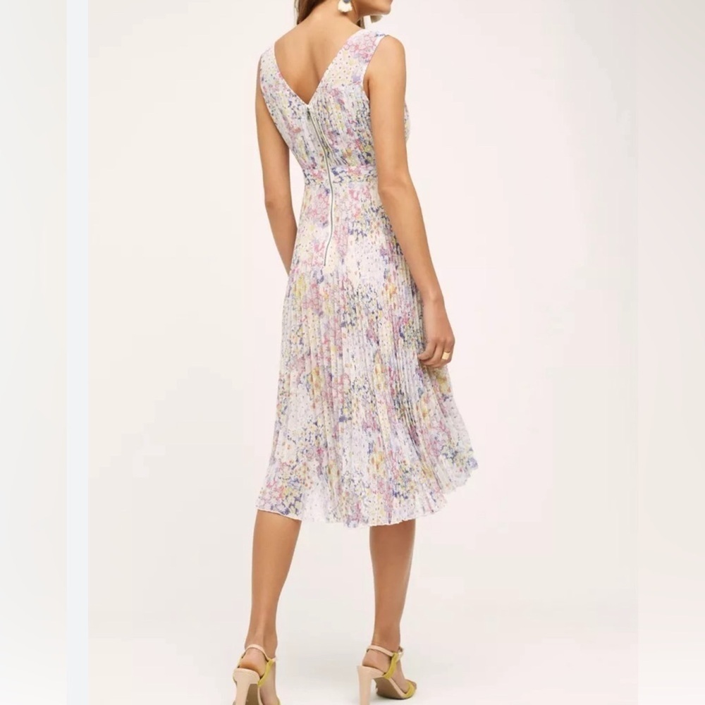 Plenty by Tracy Reese Evanthe Pleated Floral Dress Size 6
